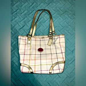 Coach purse with matching wallet